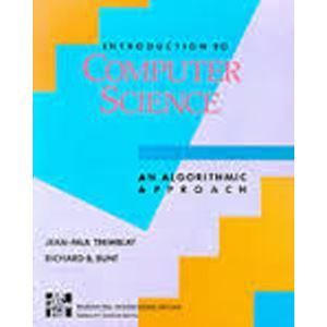 Picture of Computer science - an algrithmic approach - Softcover<br>Jean-Paul Tremblay & Richard Bunt