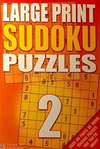 Picture of Large Print Sudoku Puzzles - Book 2