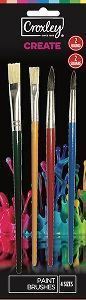 Picture of Croxley Set of 4 Paint Brushes