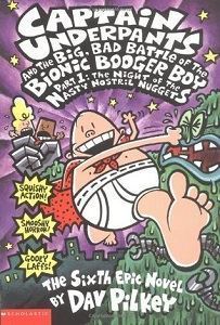 Picture of Captain Underpants and the Big, Bad Battle of the Bionic Booger Boy - Part 1