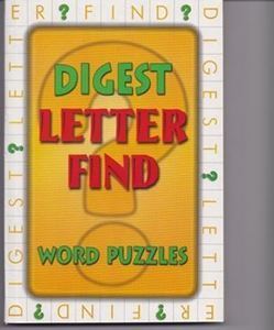 Picture of Digest Letter Find-Word Puzzles