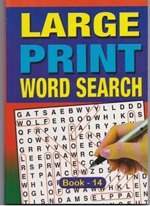 Picture of Large Print Word Search - Book 14