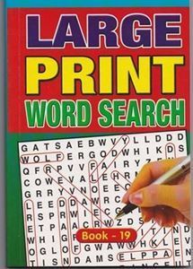Picture of Large Print Word Search - Book 19