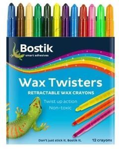 Picture of Bostik Wax  Twisters - 12 pack