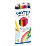 Picture of Giotto Colors 3.0 Coloured Pencils 12 Pack