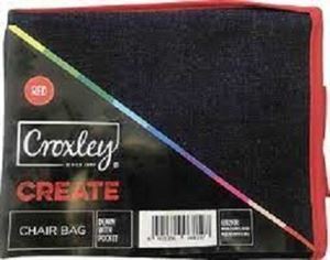 Picture of Croxley Create Denim Chair Bag with Pocket-Blue